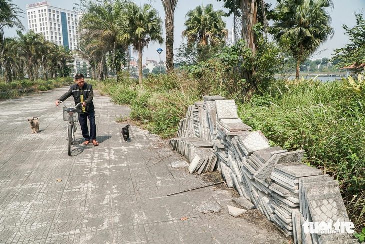 325de8db36348d6ad425-17320937455291641334765 Công viên hơn 11ha chậm tiến độ 7 năm, Chủ tịch Hà Nội nói phải xong trước Tết để dân xem pháo hoa - Ảnh 1.